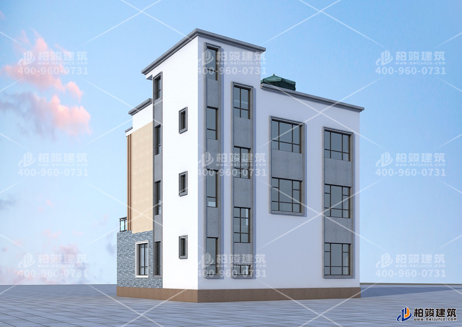 雲南張總現代風格別墅定製設計。